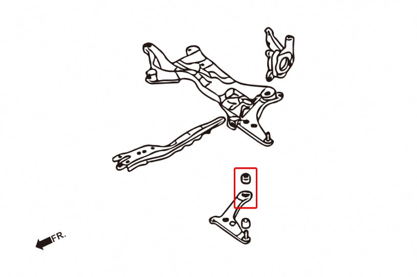 HARDRACE FRONT LOWER ARM BUSH HardRace