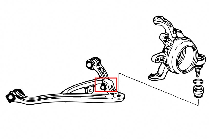 HARDRACE REAR LOWER ARM BUSH HardRace