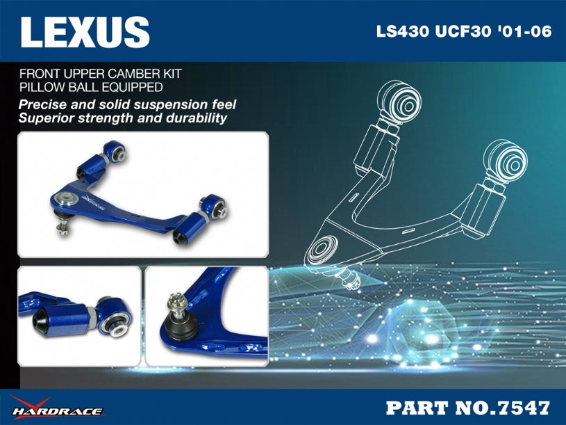 HARDRACE FRONT CAMBER ARM ADJUSTABLE HardRace