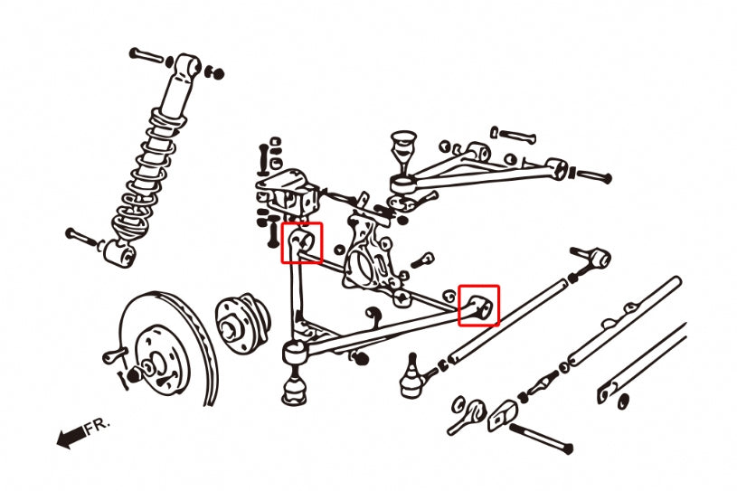HARDRACE REAR LOWER ARM BUSH HardRace