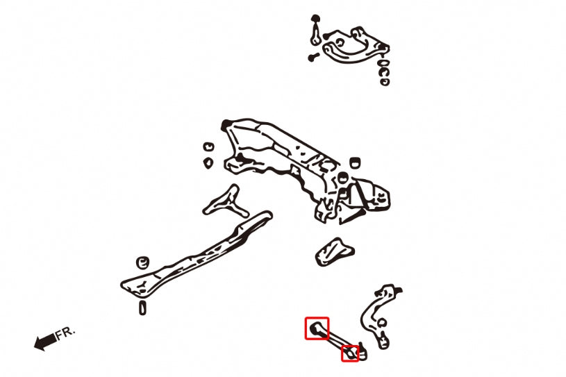 HARDRACE FRONT LOWER ARM BUSH HardRace