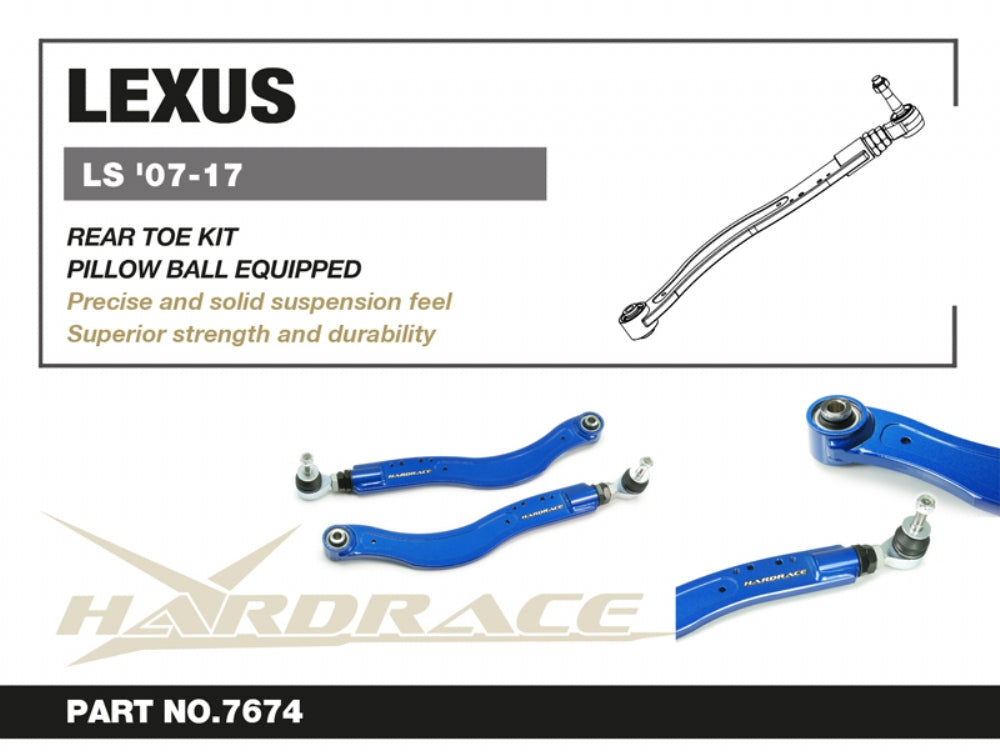 HARDRACE REAR TOE CONTROL ARM ADJUSTABLE HardRace