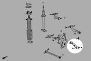 HARDRACE REAR CAMBER ARM ADJUSTABLE HardRace