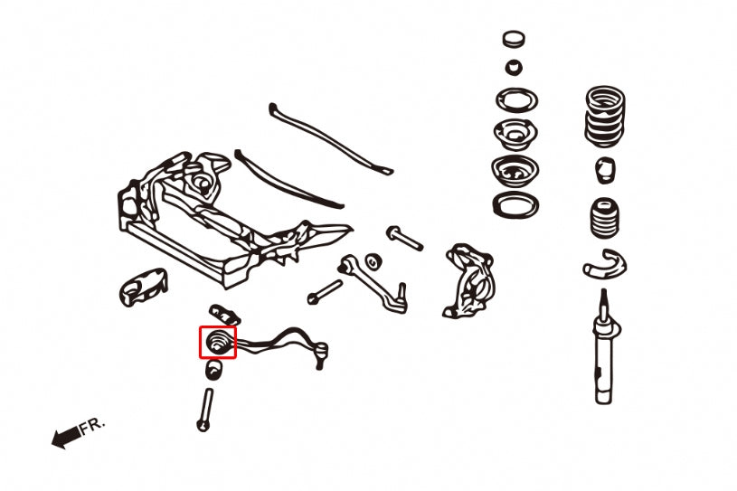 HARDRACE FRONT LOWER ARM BUSH HardRace