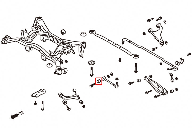 HARDRACE REAR TOE ARM BUSH HardRace