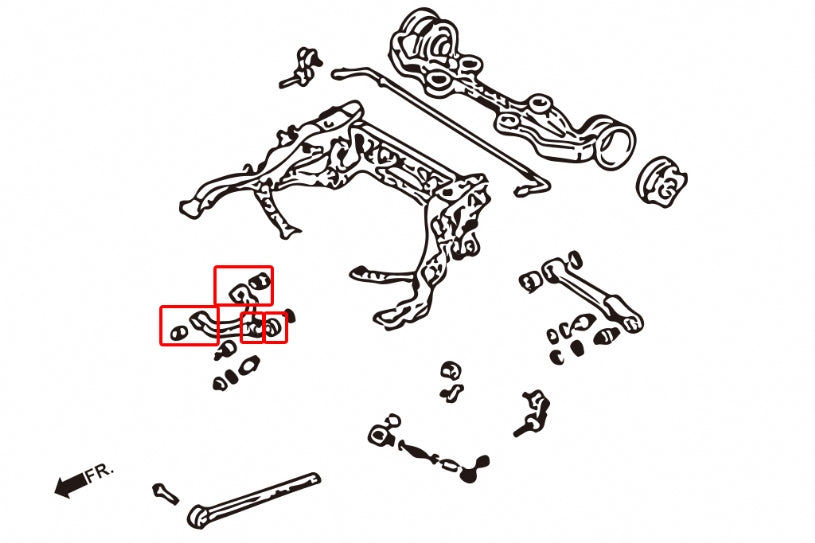 HARDRACE REAR UPPER ARM BUSH HardRace