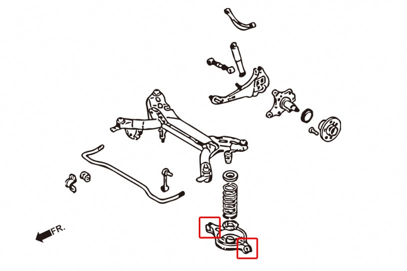 HARDRACE REAR LOWER ARM BUSH HardRace