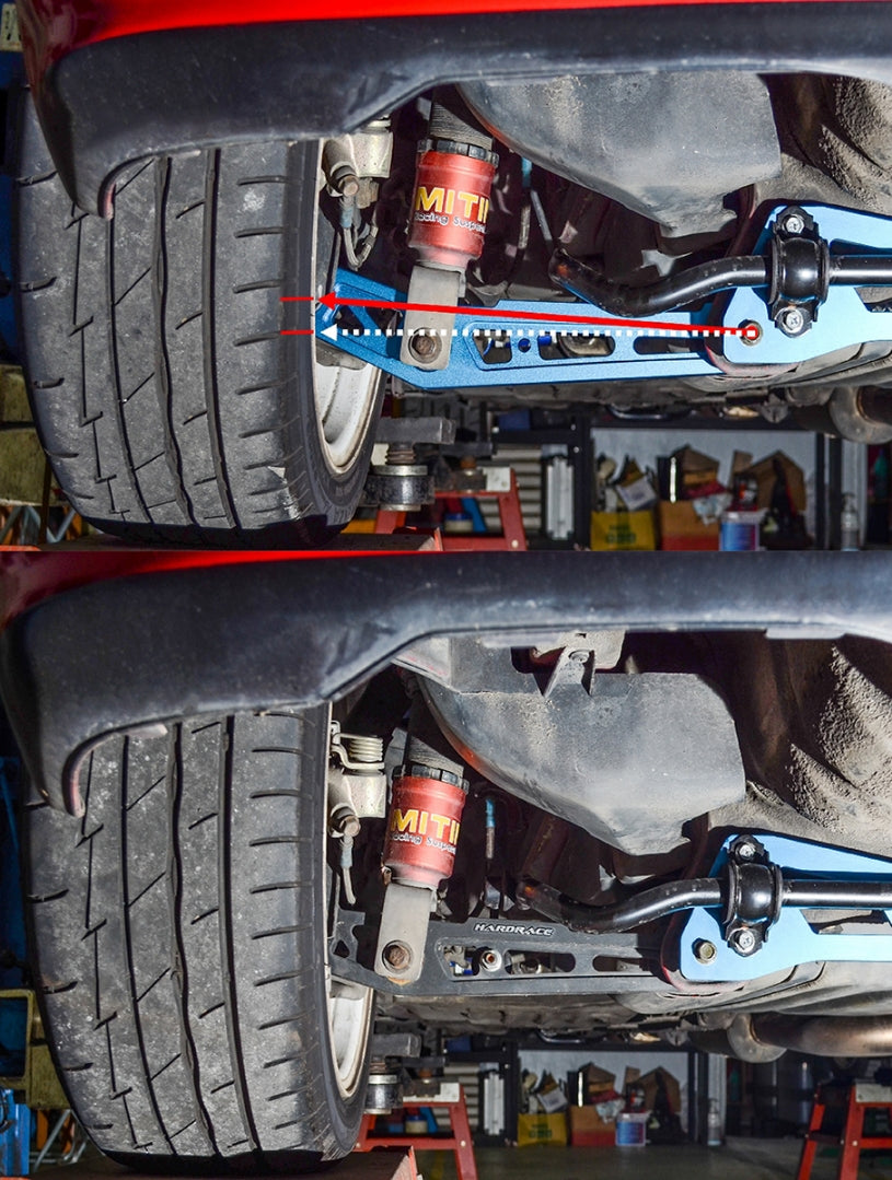 HARDRACE REAR LOWER ARM HardRace