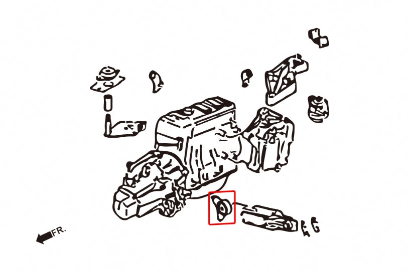 HARDRACE REINFORCED MOUNT BUSH HardRace