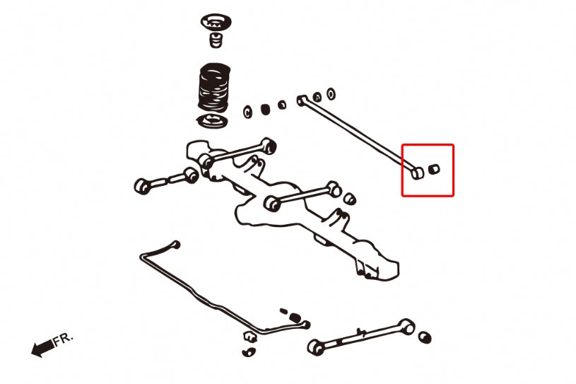 HARDRACE REAR LATERAL ARM BUSH HardRace