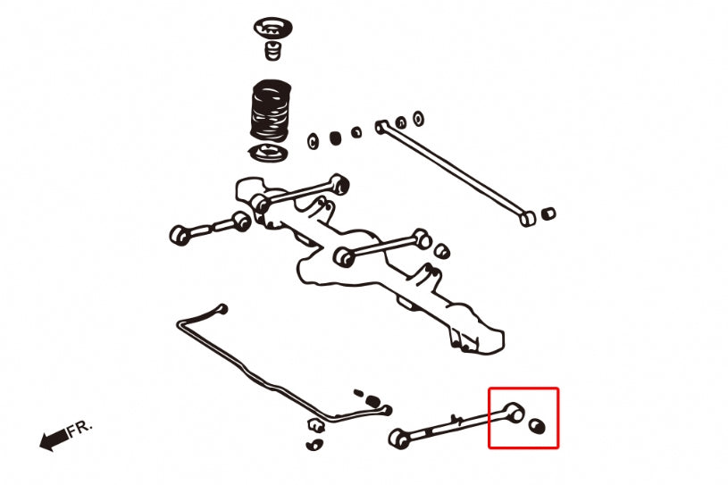 HARDRACE REAR LOWER ARM BUSH HardRace