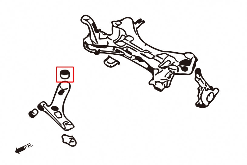 HARDRACE FRONT LOWER ARM BUSH HardRace