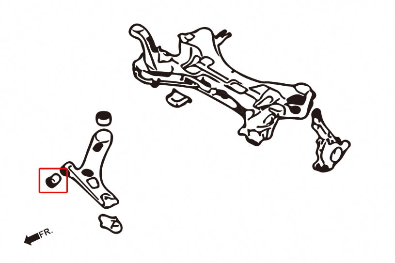 HARDRACE FRONT LOWER ARM BUSH HardRace