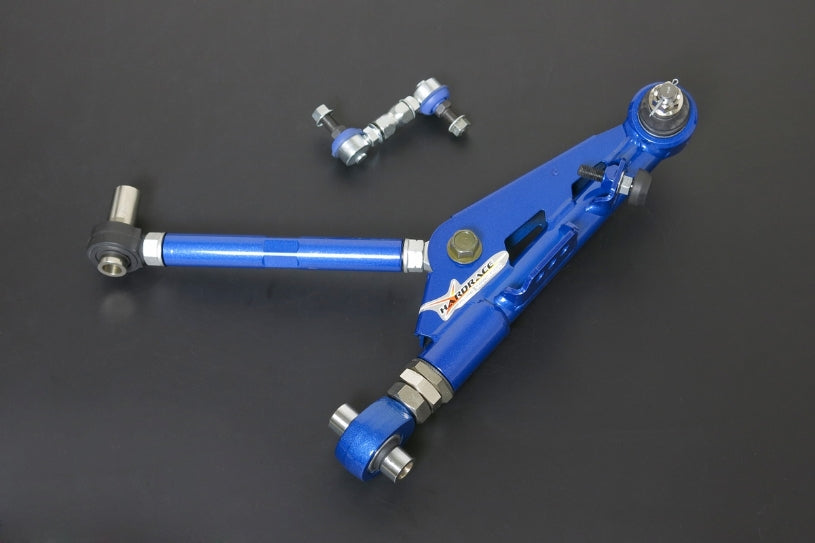 HARDRACE FRONT LOWER CONTROL ARM & ANTI ROLL BAR DROP LINK ADJUSTABLE HardRace