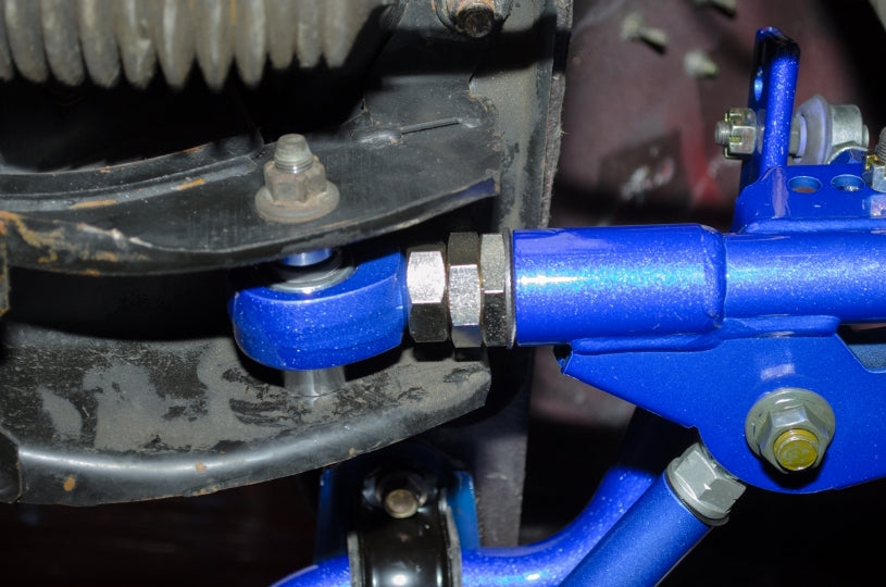 HARDRACE FRONT LOWER CONTROL ARM & ANTI ROLL BAR DROP LINK ADJUSTABLE HardRace