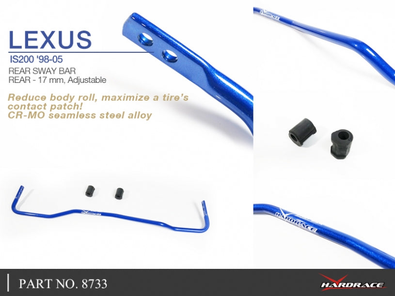 HARDRACE REAR ANTI ROLL BAR HardRace