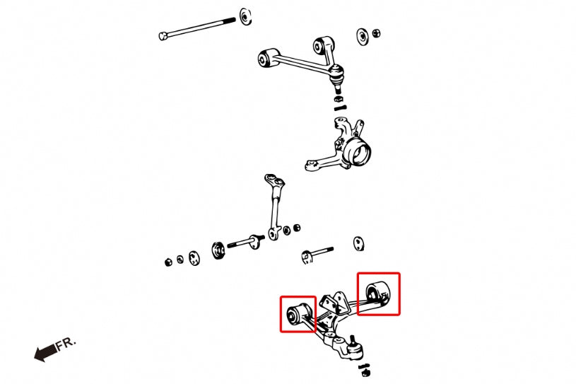 HARDRACE FRONT LOWER ARM BUSH HardRace