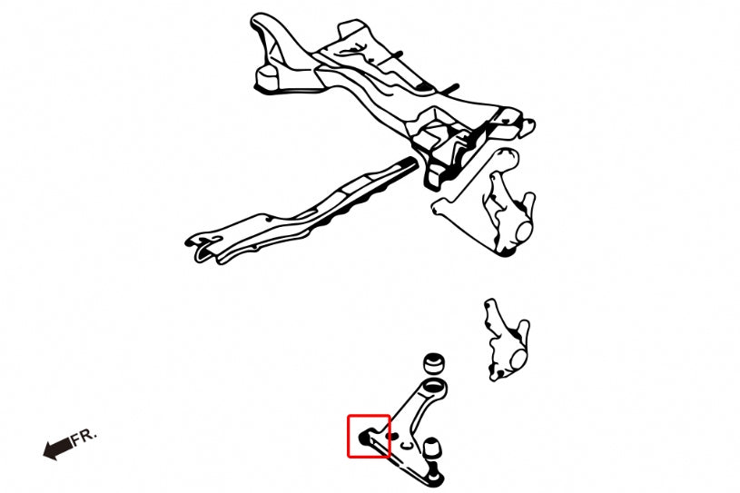 HARDRACE FRONT LOWER ARM BUSH - FRONT HardRace