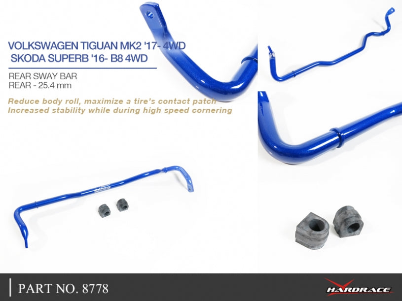 HARDRACE REAR ANTI ROLL BAR HardRace