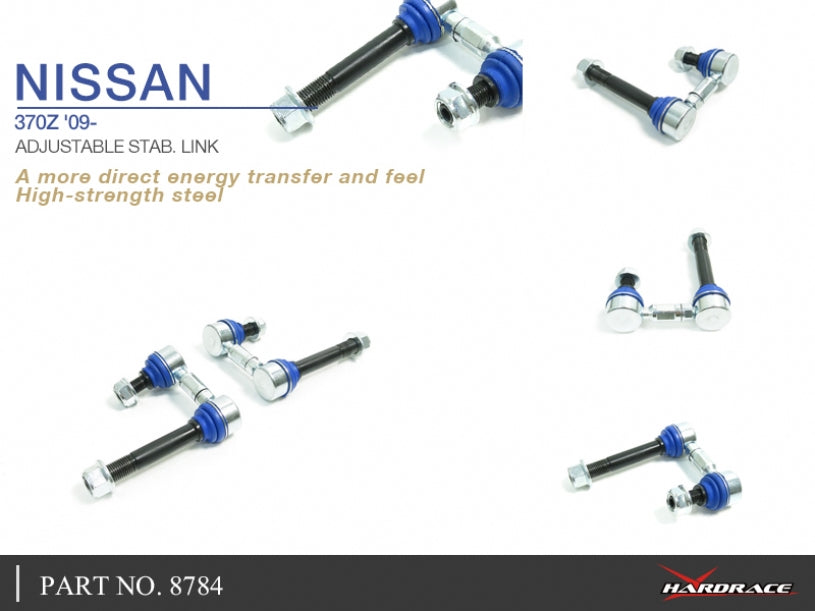 HARDRACE FRONT ANTI ROLL BAR LINK ADJUSTABLE HardRace