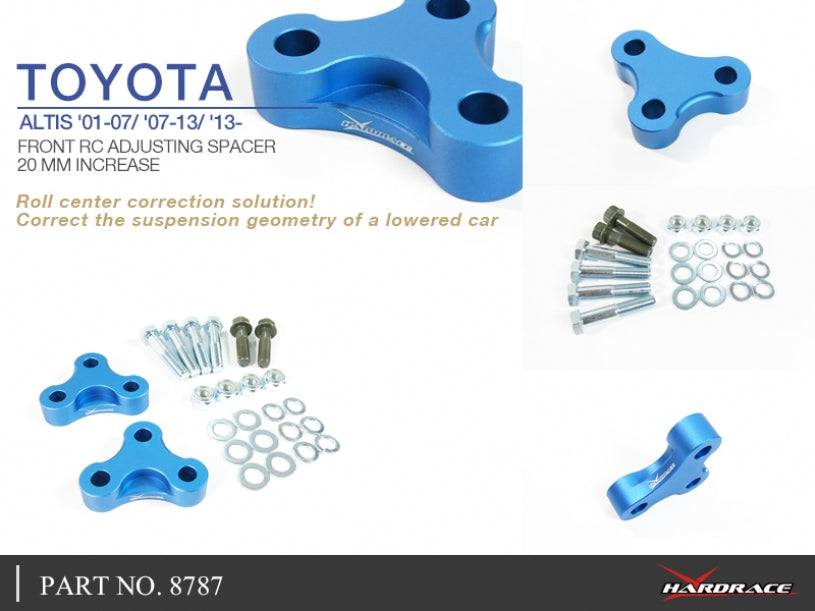 HARDRACE FRONT GEOMETRY CORRECTION SPACER HardRace