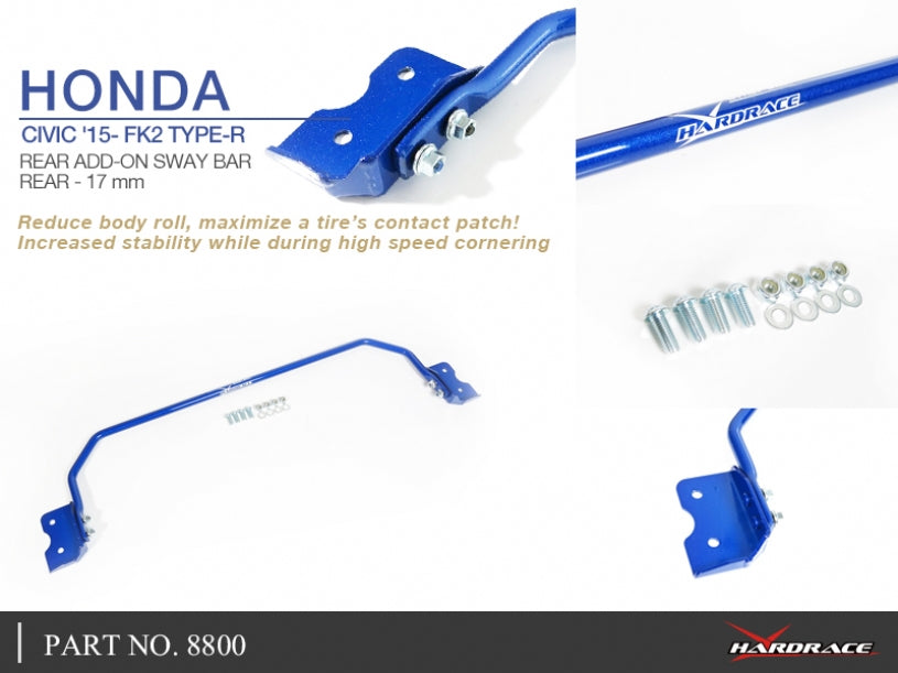HARDRACE ADD ON REAR ANTI ROLL BAR HardRace