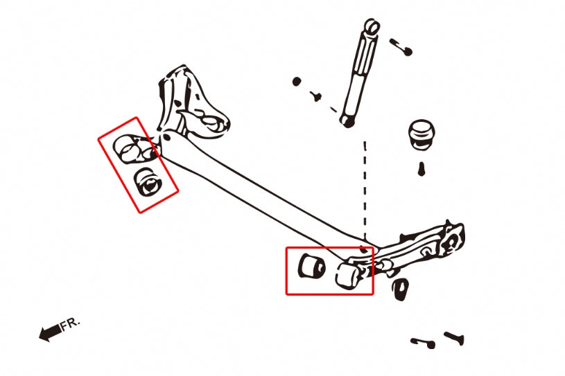 HARDRACE REAR TORSION BEAM BUSH HardRace