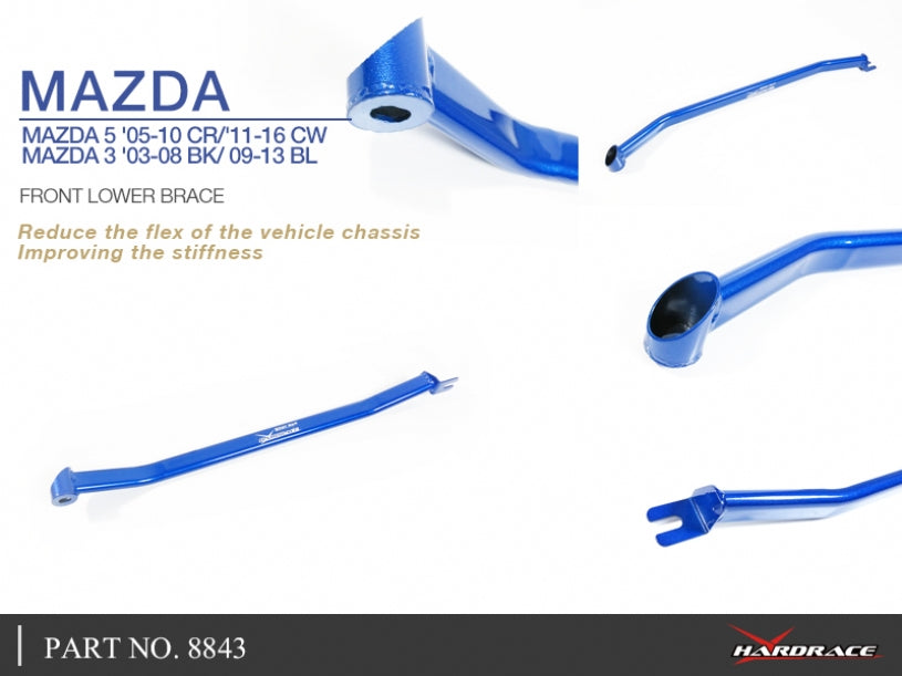 HARDRACE FRONT LOWER BRACE HardRace
