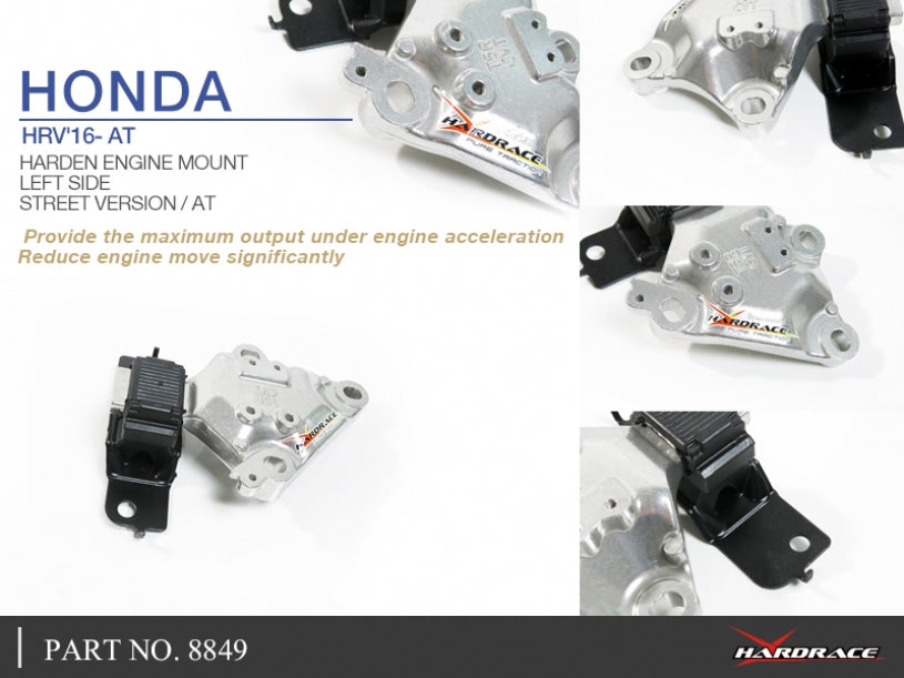 HARDRACE UPRATED LEFT ENGINE MOUNT HardRace