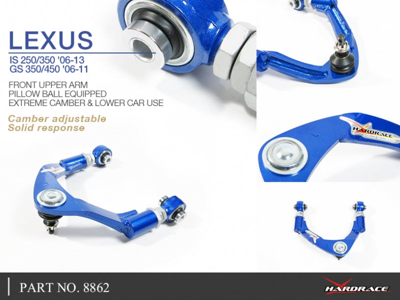 HARDRACE FRONT UPPER ARM ADJUSTABLE HardRace