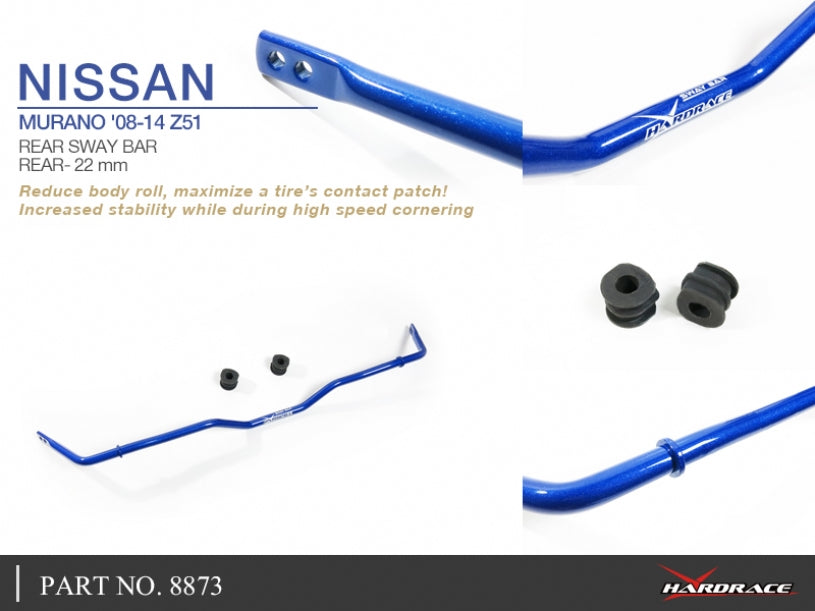HARDRACE REAR ANTI ROLL BAR HardRace