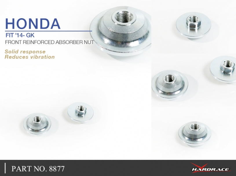 HARDRACE FRONT REINFORCED SHOCK ABSORBER TOP NUT HardRace