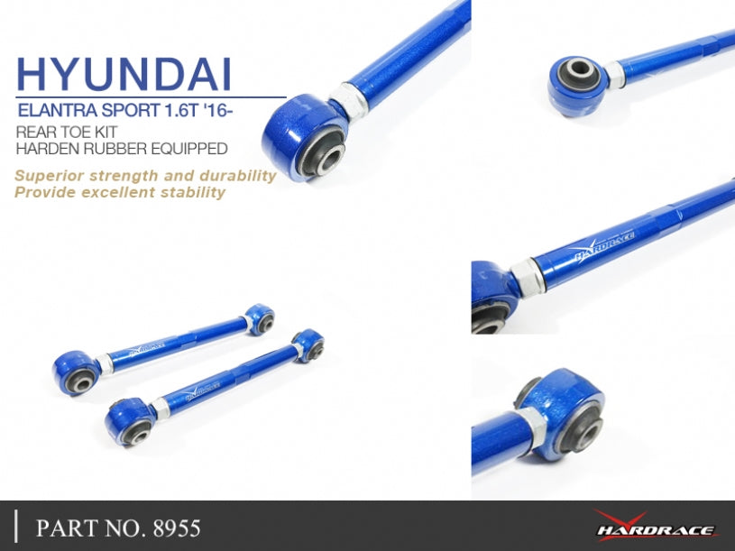 HARDRACE REAR TOE CONTROL ARM ADJUSTABLE HardRace