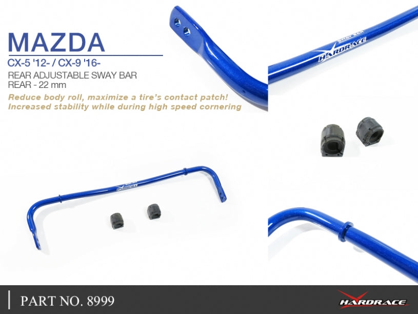 HARDRACE REAR ANTI ROLL BAR HardRace