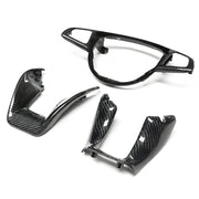 MERCEDES AMG CARBON FIBRE STEERING WHEEL TRIM