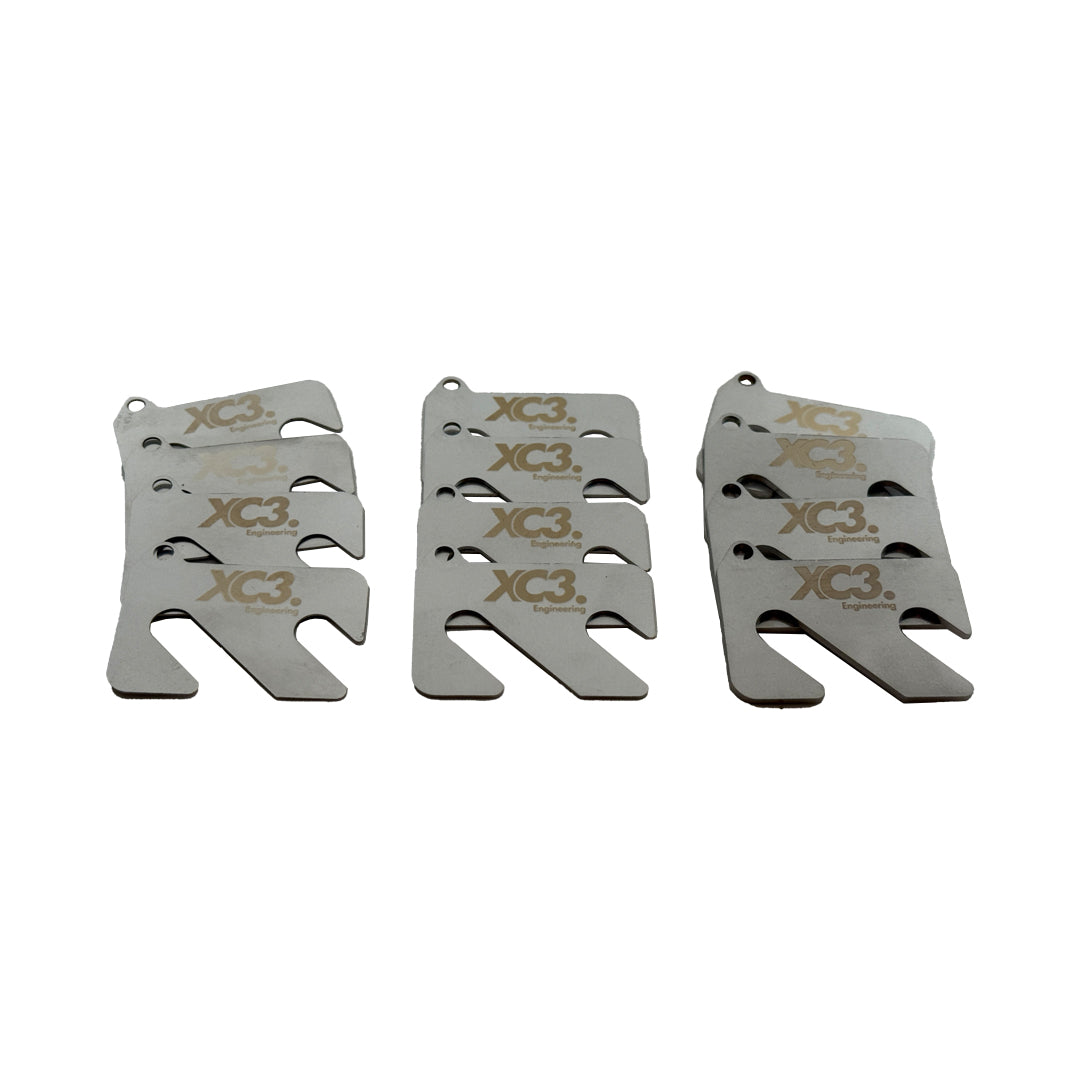 Porsche 911 991 / 991.2 GT3 / GT3 RS / GT2 RS Front Camber Shim Kit | XC3 Engineering