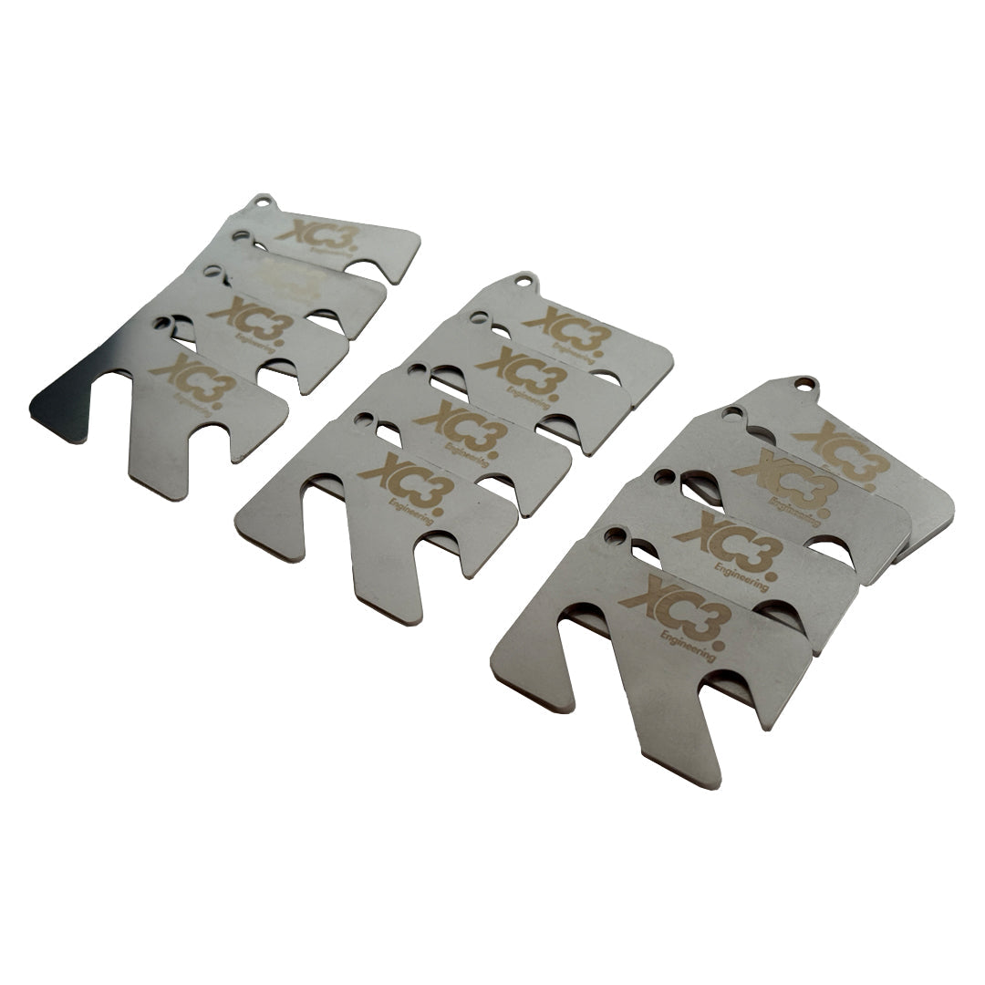 Porsche 911 991 / 991.2 GT3 / GT3 RS / GT2 RS Front Camber Shim Kit | XC3 Engineering