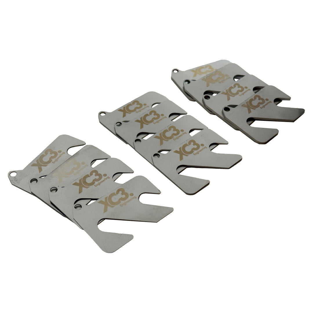 Porsche 911 991 / 991.2 GT3 / GT3 RS / GT2 RS Front Camber Shim Kit | XC3 Engineering