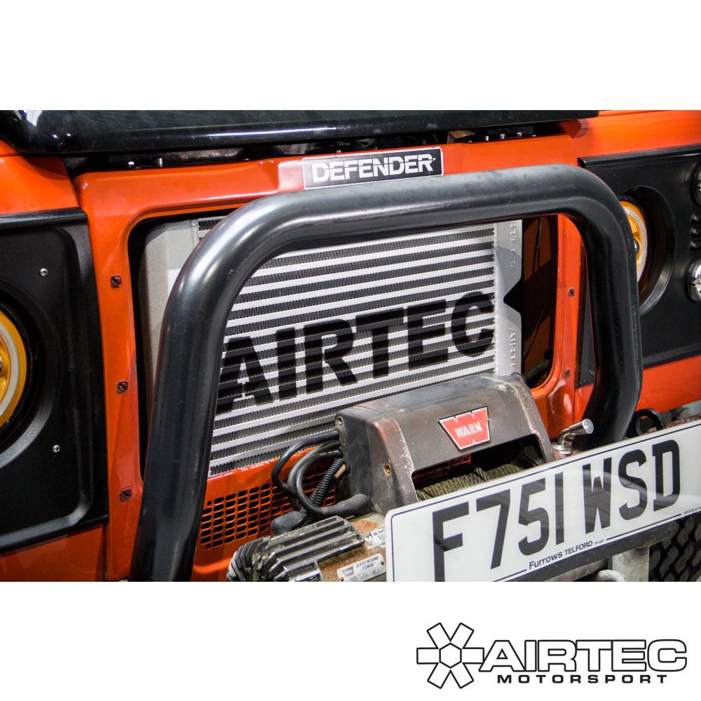 AIRTEC Motorsport Front Mount Intercooler Upgrade for Land Rover Defender 300TDI