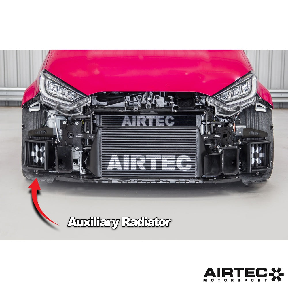 AIRTEC Motorsport Auxilliary Radiator for Toyota Yaris GR Gen 1