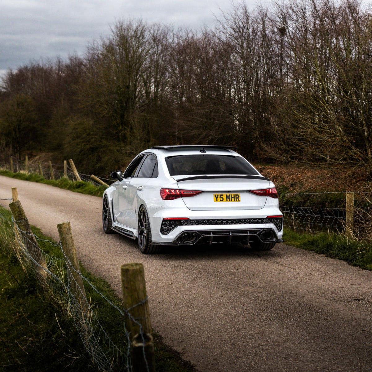 AUDI A3/S3/RS3 8Y 2022+ SALOON CARBON FIBRE SPOILER - CT DESIGN