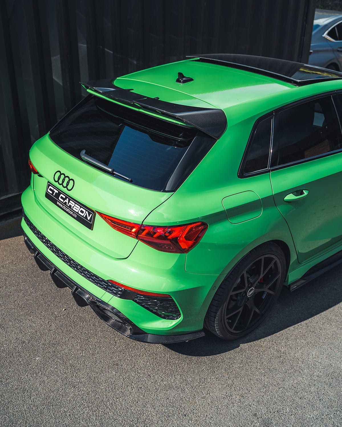 AUDI RS3 8Y 2022-2024 SPORTBACK CARBON FIBRE DIFFUSER - V1 - CT DESIGN