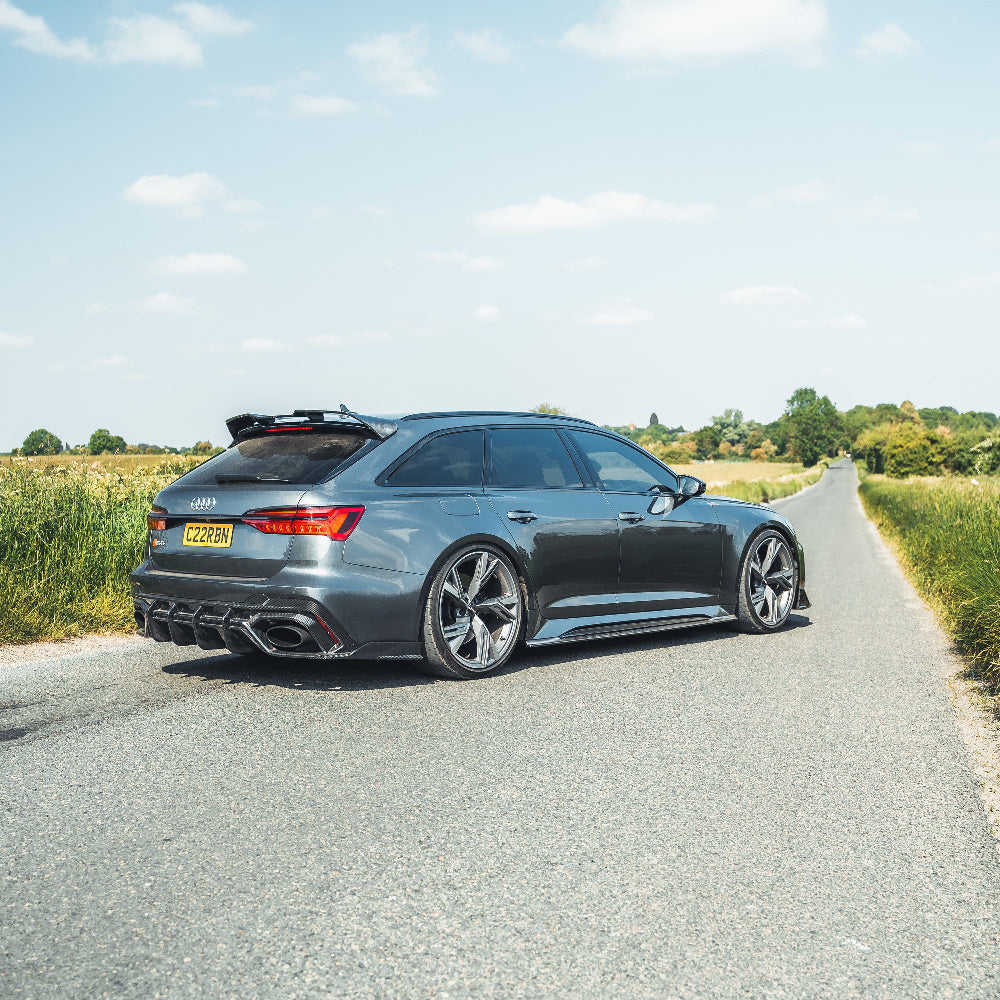 AUDI RS6 C8 AVANT CARBON FIBRE SPOILER V1 - CT DESIGN
