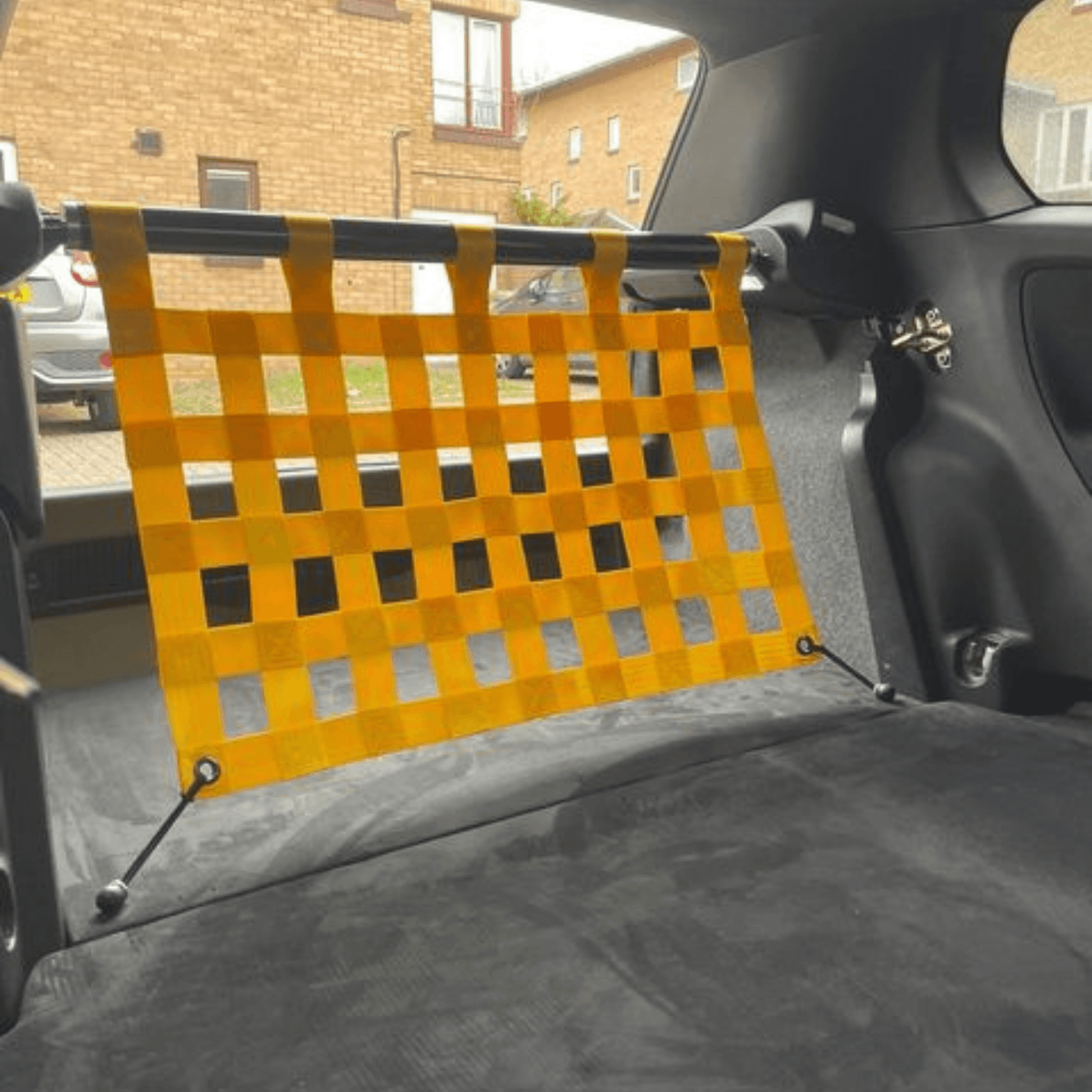 Alfa Romeo Brera Strut bar and Cargo net cargo-nets.co.uk
