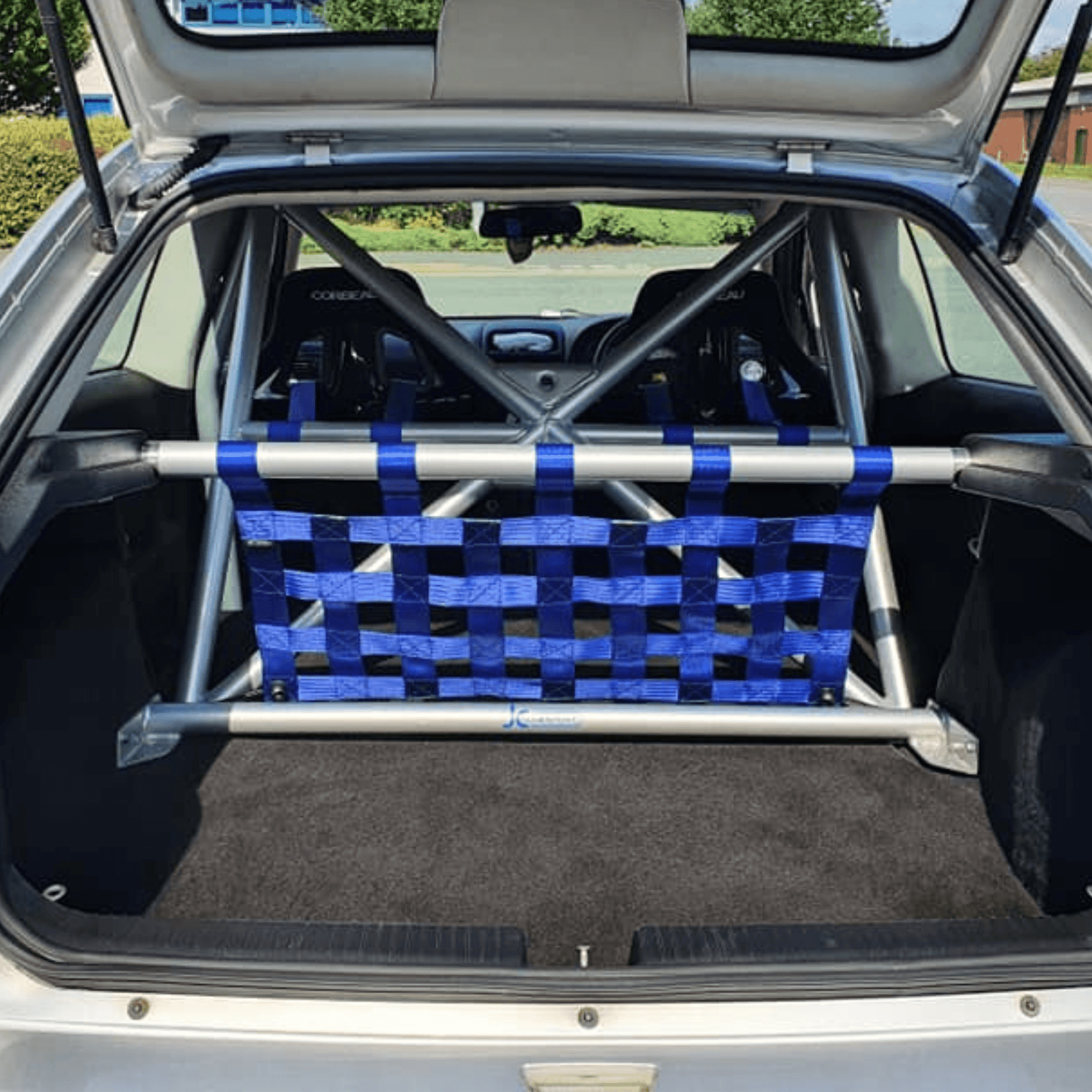 Vauxhall Astra Mk4 SRI GSI Strut bar and Cargo net cargo-nets.co.uk