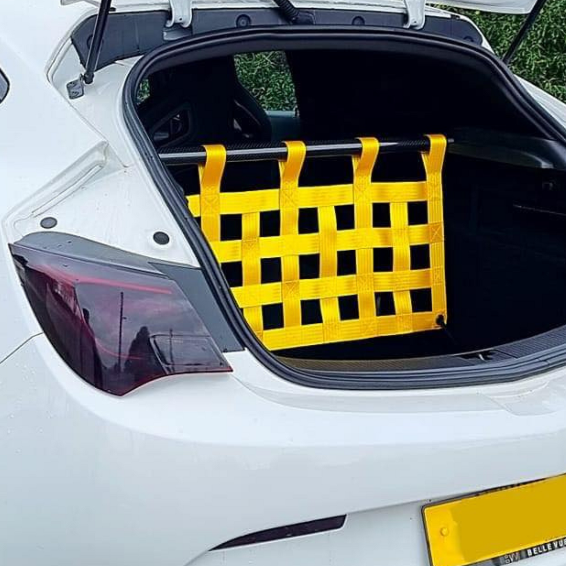 Vauxhall Astra Mk6 VXR Strut Bar and Cargo Net cargo-nets.co.uk