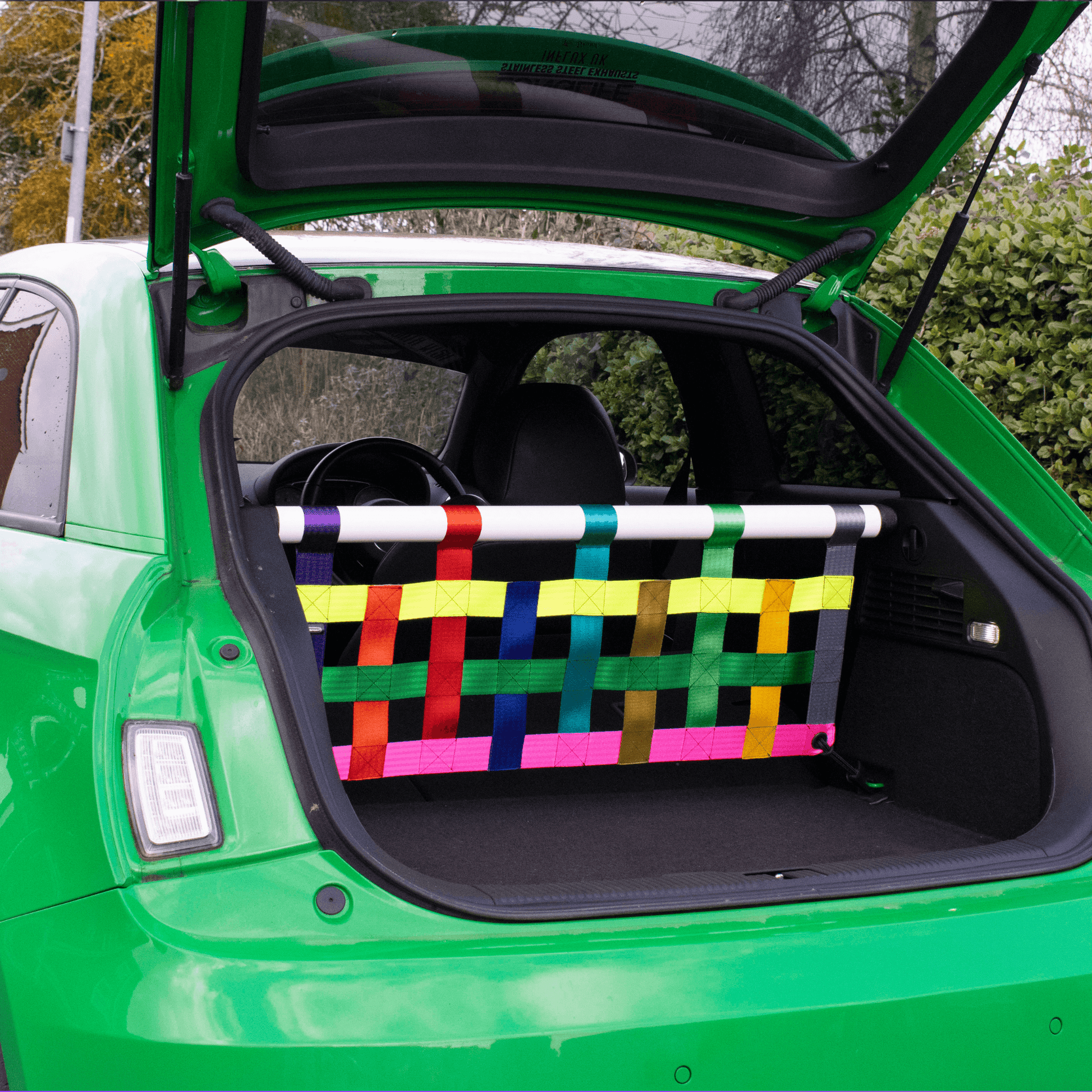 Audi A1 S1 Strut bar and Cargo net cargo-nets.co.uk