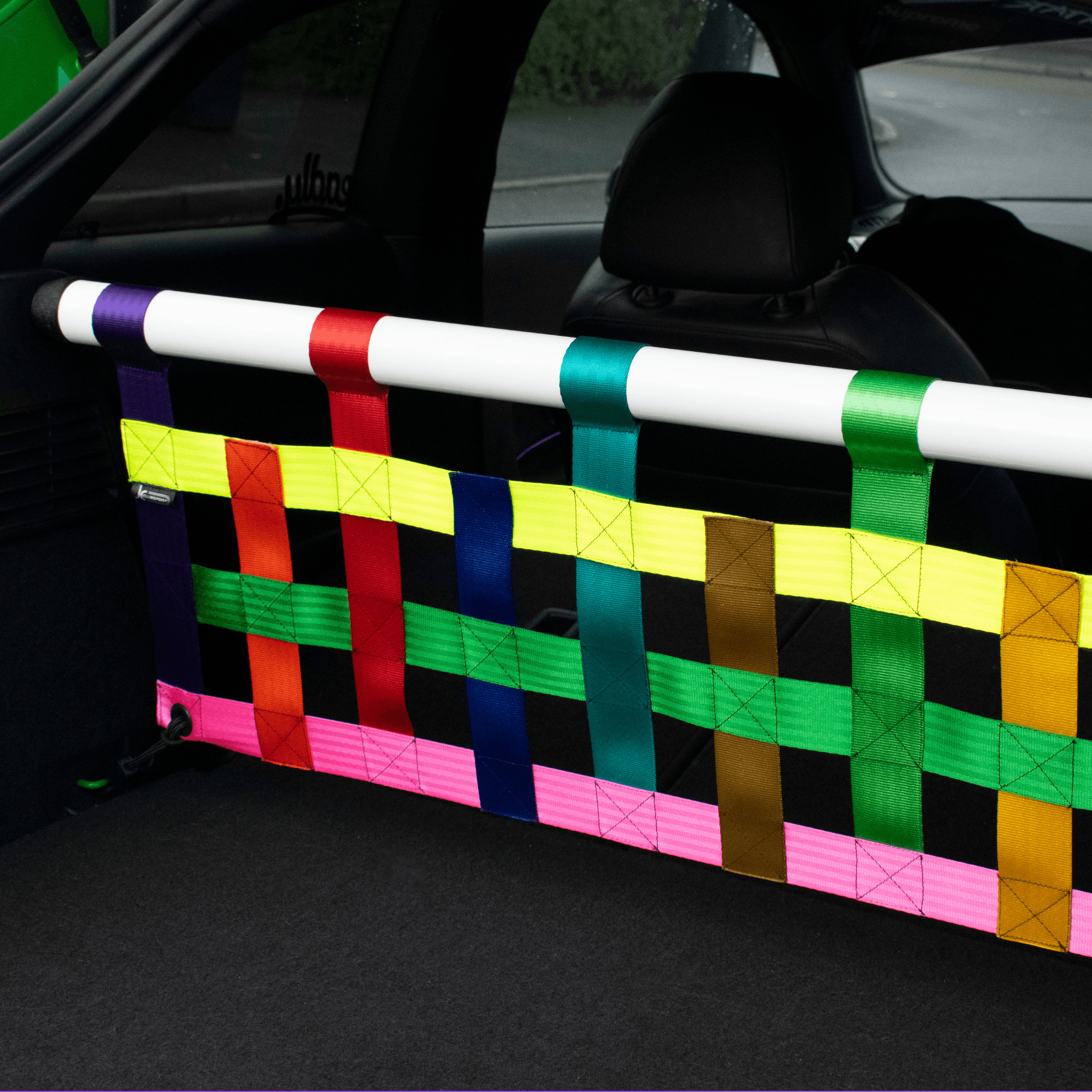 Audi A1 S1 Strut bar and Cargo net cargo-nets.co.uk