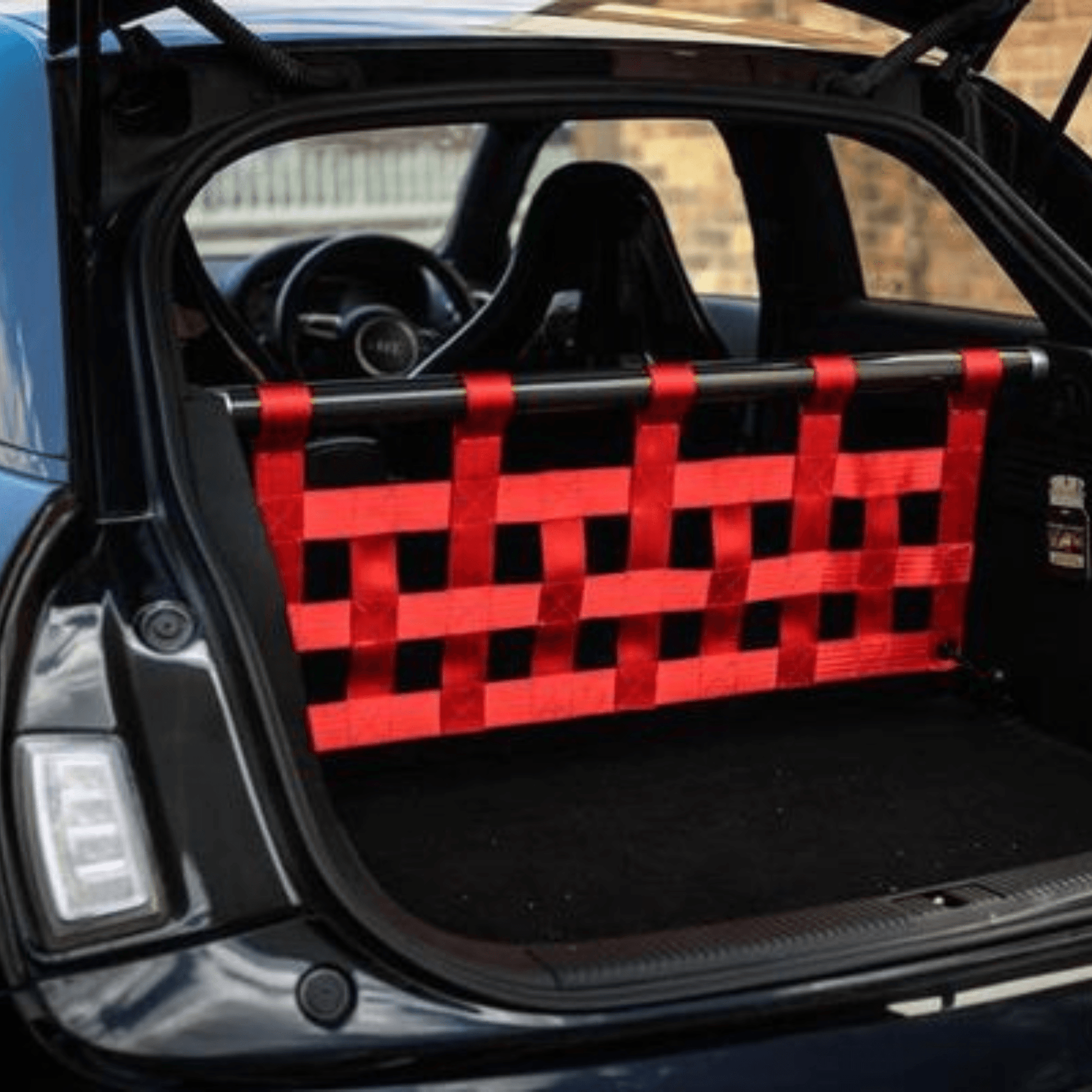 Audi A1 S1 Strut bar and Cargo net cargo-nets.co.uk