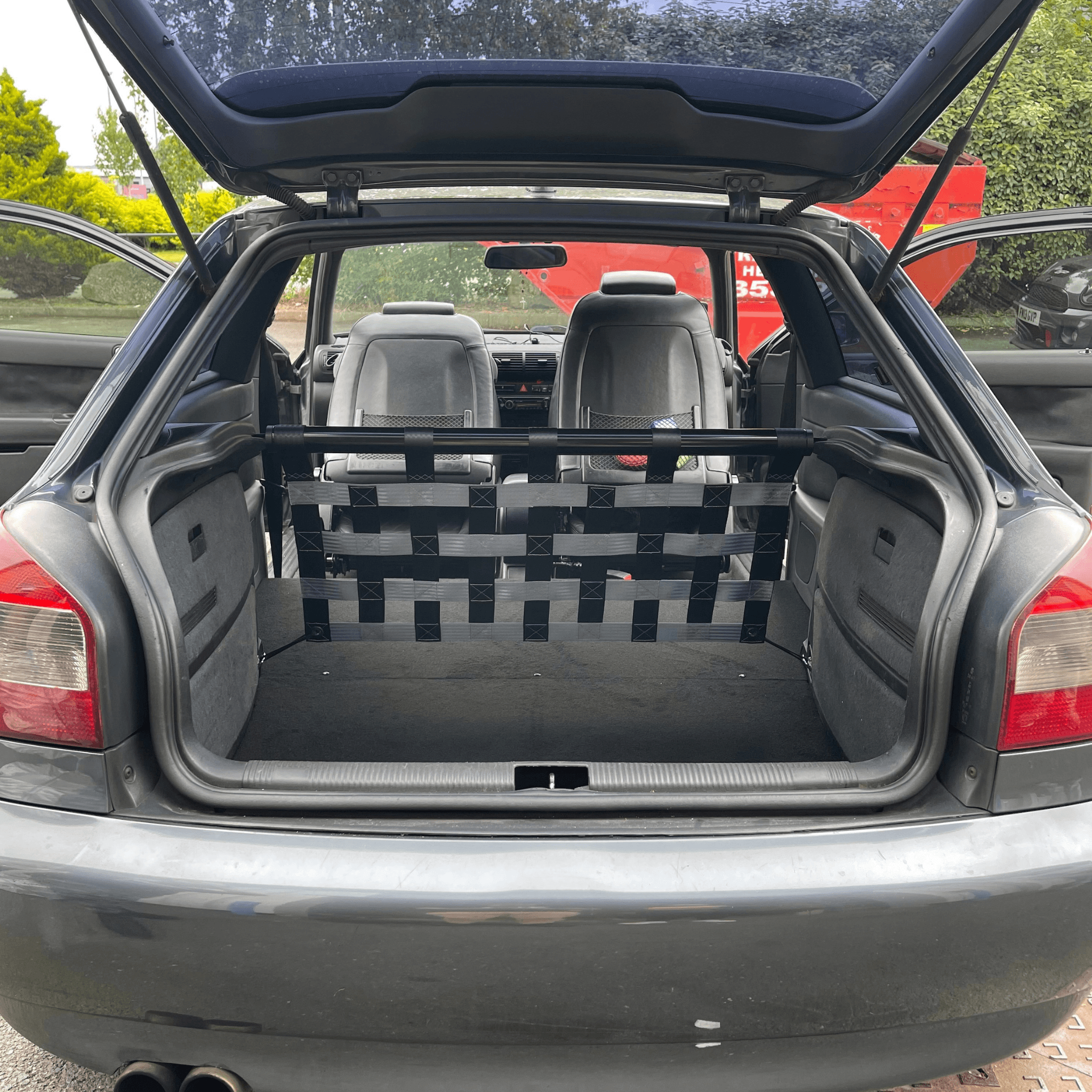 Audi A3 S3 8L Strut bar and Cargo net cargo-nets.co.uk